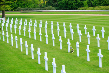 American war cemetery, Cambridgeshire England