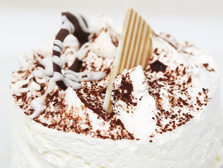 white cake