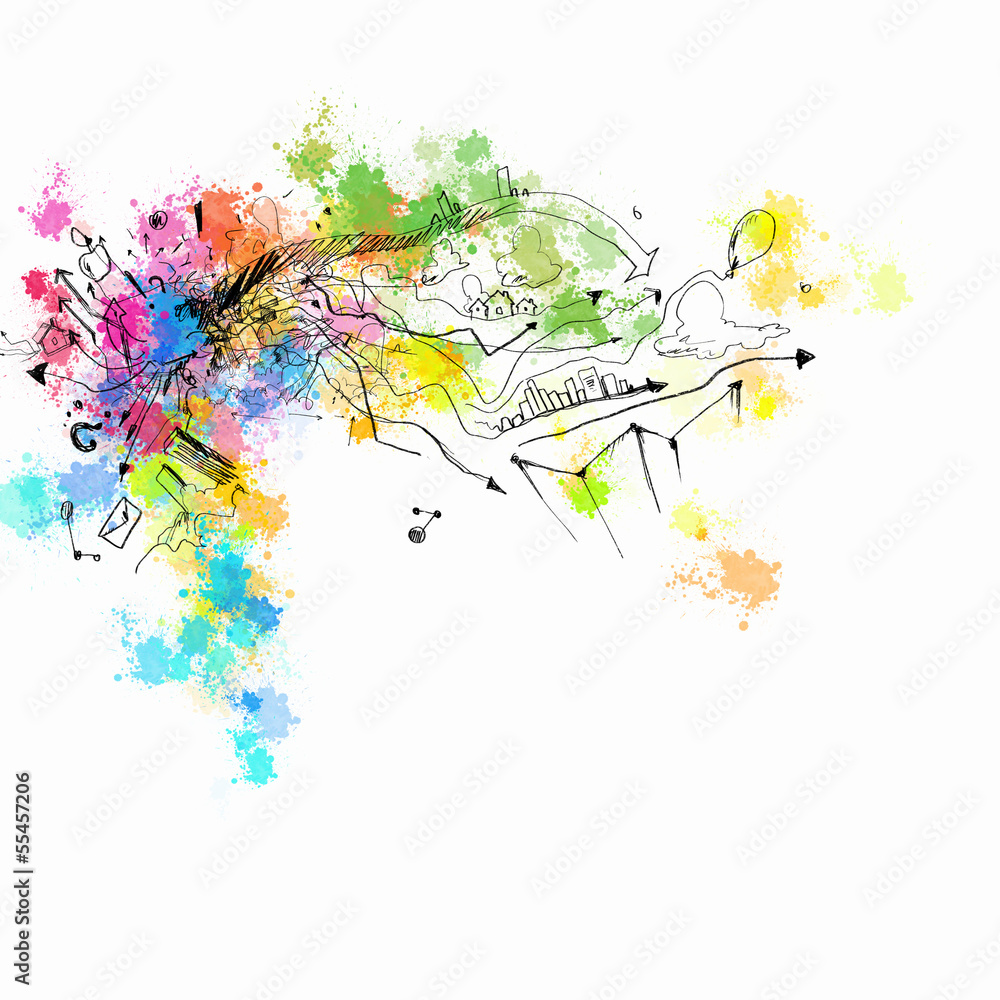 Poster background image