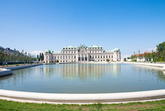 Belvedere Palace, Wien, Austria