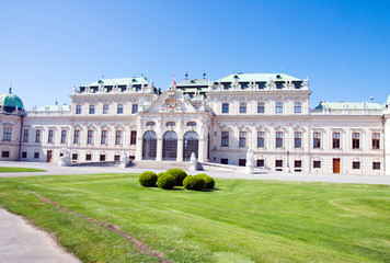 Fototapeta premium Belvedere Palace, Wien, Austria