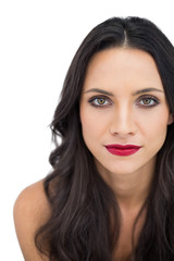 Obraz premium Beautiful sexy brunette posing