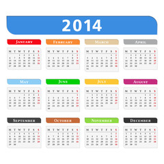 Calendar 2014