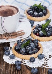 Small Blueberry Tart