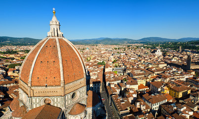 Fototapeta na wymiar Florence, Italy, panorama.