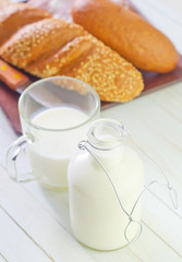 milk and bread