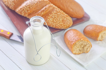 milk and bread