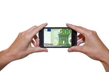 100 Euro - smartphone