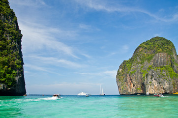 Maya bay Phi phi leh island