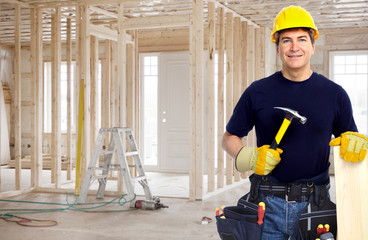 Handyman with a hammer.