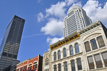 Fototapeta na wymiar Downtown Louisville, Kentucky