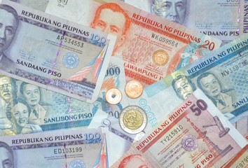 Fototapeta na wymiar Pieniądze z Filipin