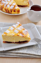 Topfentorte, Käsekuchen