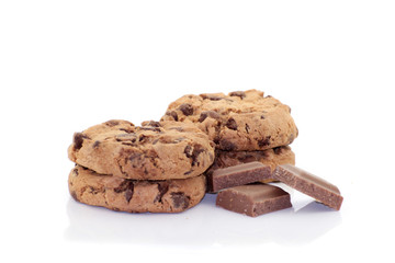 Fototapeta premium Cookies isolated on withe