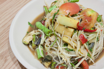 Papaya salad