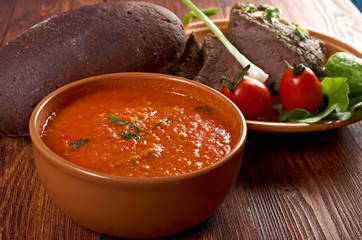 Italian rustic dinner