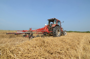 retourner la paille
