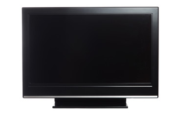  flat screen tv isolated on white