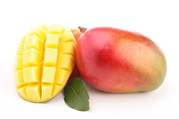 isolated mango