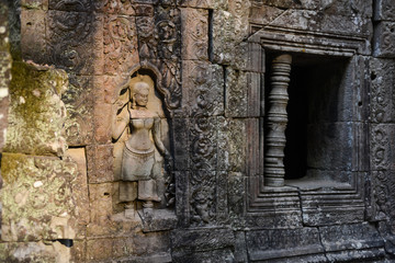 The Preah Kahn Temple, Siem Reap, Cambodia