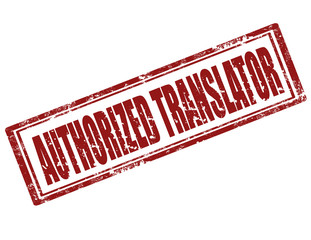 Authorized Translator-stamp