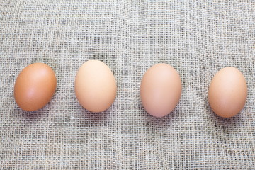 background of fresh eggs