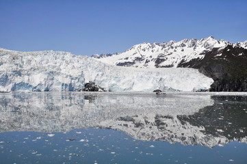 Aialik glacier, Kenai Fjords National Park  (Alaska)
