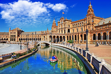 beautiful Sevilla, Spain - obrazy, fototapety, plakaty