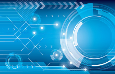 Abstract technology background design.