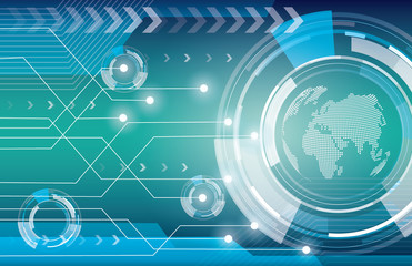 Abstract technology background design.