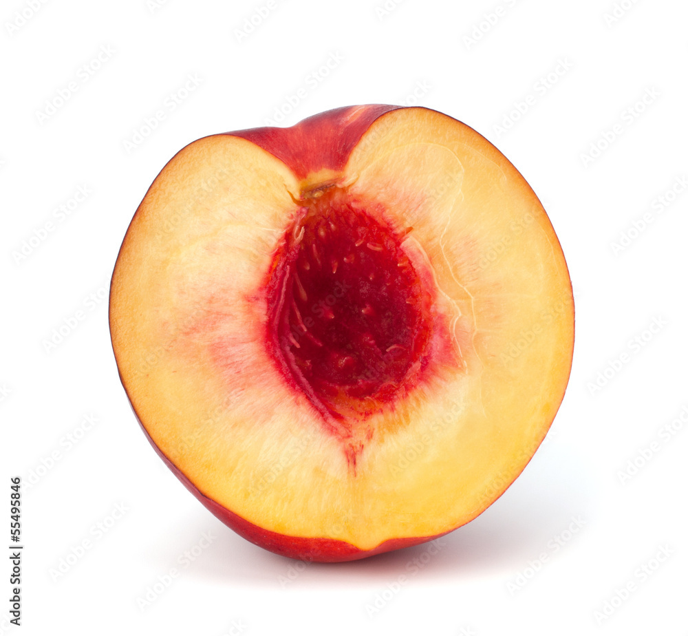 Sticker nectarine fruit