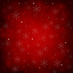 Red Christmas background. Beautiful festive background.
