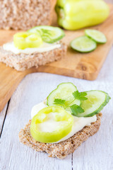 Vegetarian sandwich