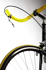 Yellow bicycle