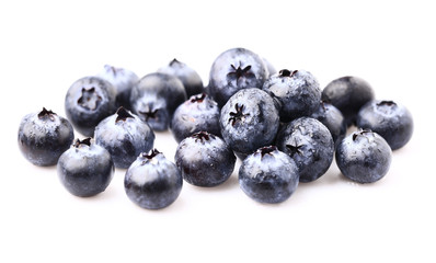 Blueberry with water drop