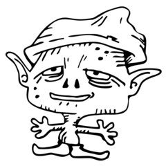 Happy elf