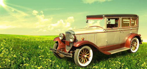 Retro car
