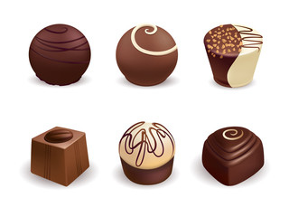 Chocolate candies