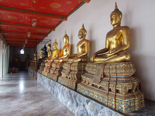 Beautiful Buddha statue in Thailand