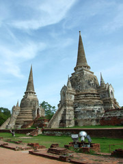 Fototapeta na wymiar zabytkowy świątynia w Tajlandii