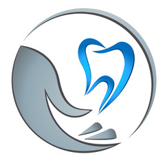 Zahnpflege - dental care sign