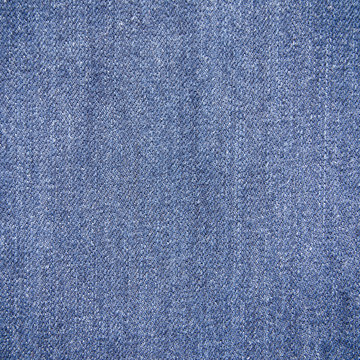 Plain Blue Jean Fabric Texture Background