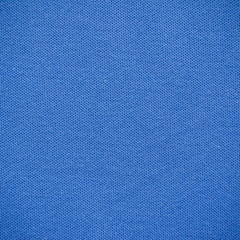 Fototapeta na wymiar Plain Blue Fabric Texture Background