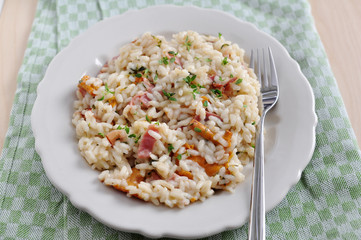 Eierschwammerl Risotto