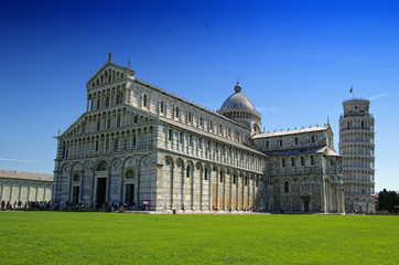 Fototapeta na wymiar Pisa, Piazza dei Miracoli