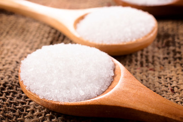 Salt in spoon