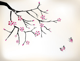 blossom painting