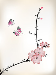 blossom painting