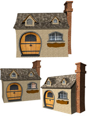 House on a white background.