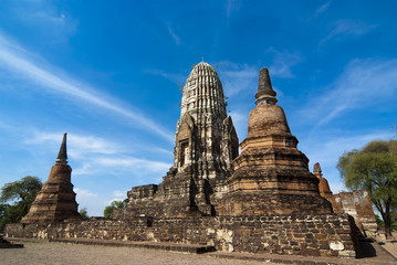 Fototapeta premium Wat Racha Burana, Ayudhya Province, Thailand